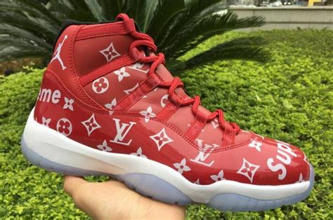 jordan 11 lv supreme|Supreme x Louis Vuitton: Shoes & More .